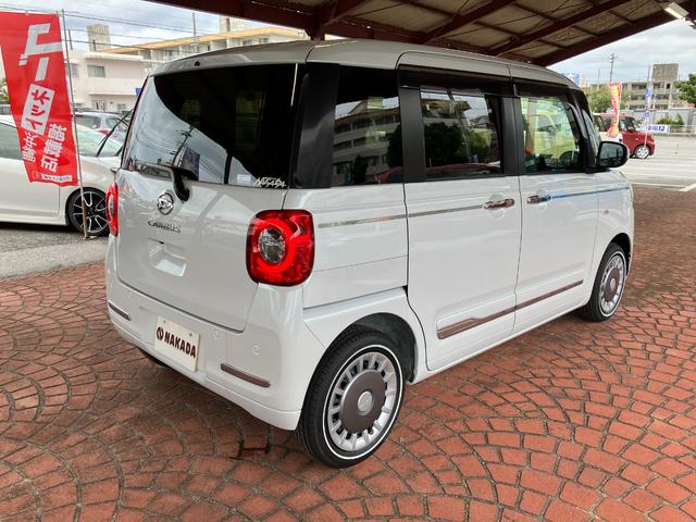 ムーヴキャンバス セオリーＧ　ＬＥＤヘッドライト　プッシュスタート　ナビＴＶ　両側パワースライドドア（7枚目）