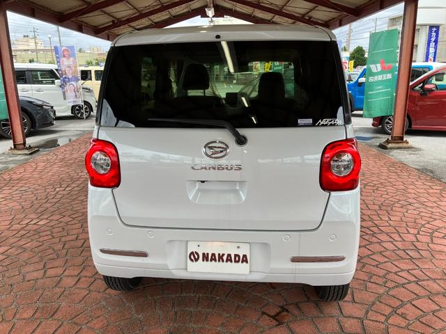 ムーヴキャンバス セオリーＧ　ＬＥＤヘッドライト　プッシュスタート　ナビＴＶ　両側パワースライドドア（8枚目）