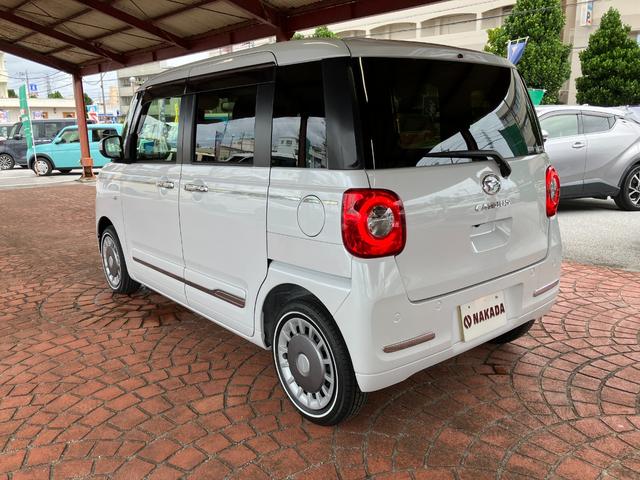 ムーヴキャンバス セオリーＧ　ＬＥＤヘッドライト　プッシュスタート　ナビＴＶ　両側パワースライドドア（11枚目）