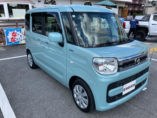 フレアワゴン ハイブリッドＸＳ　ナビ　フルセグＴＶ　ドラレコ　衝突軽減ブレーキ　Ｂｌｕｅｔｏｏｈ　オートライト　キープッシュスタート　ＥＴＣ　両側パワースライドドア　リヤサーキュレーター　リヤカーテン（3枚目）