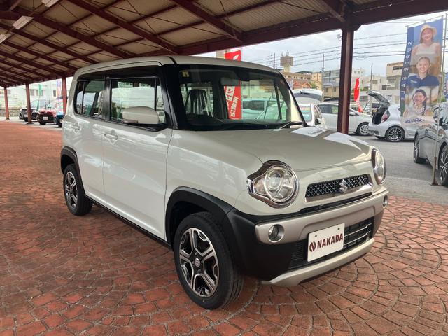 ハスラー Ｘターボ　純正１５インチアルミホイール　ＣＤプレーヤー　シートヒーター　電動格納ミラー　オートライト　禁煙車　衝突被害軽減システム　衝突安全ボディ（3枚目）