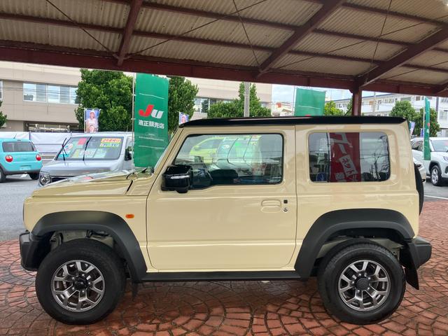 ジムニーシエラ JC ★走行1.6万km★ 純正15インチアルミホイール LEDヘッドライト オートライト ETC ステアリングスイッチ クルーズコントロール シートヒーター 禁煙車 衝突被害軽減システム 衝突安全ボディ(8枚目)