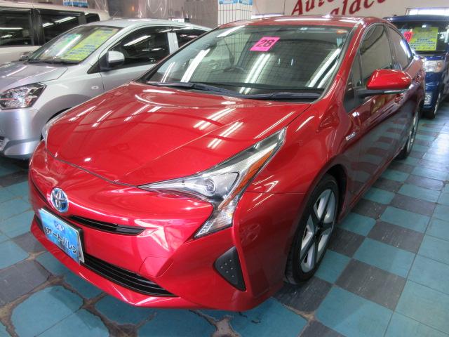 トヨタ プリウスsツーリングセレクションの中古車 車体価格158万円 16 平成28 年式 走行2 8万キロ 車体色レッド 沖縄県うるま市赤道345 オートパレス 具志川本店 の在庫 グーネット中古車 トヨタ プリウスsツーリングセレクションの中古車 車体価格158万円 16 平成28 年式 走行2 8万キロ 車体色レッド 沖縄県うるま市赤道345 オートパレス 具志川本店 の在庫 グーネット中古車