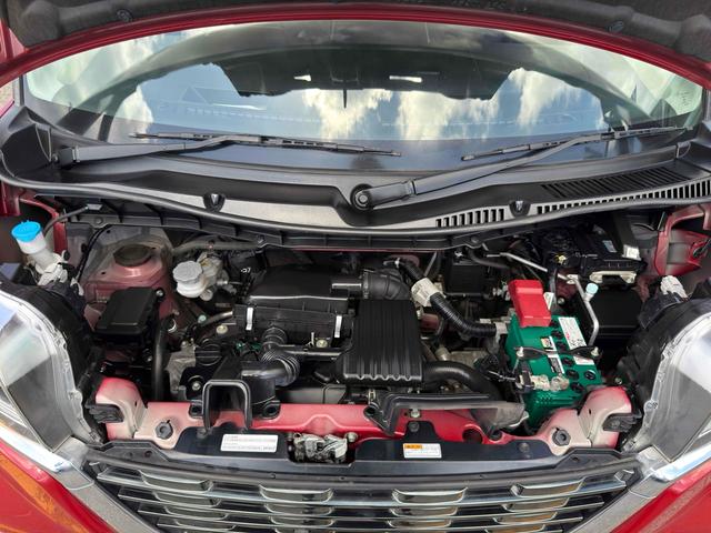 スペーシアカスタム ハイブリッドXS ETC 両側電動スライドドア TV クリアランスソナー レーンアシスト 衝突被害軽減システム オートライト スマートキー アイドリングストップ 電動格納ミラー シートヒーター ベンチシート CVT(32枚目)