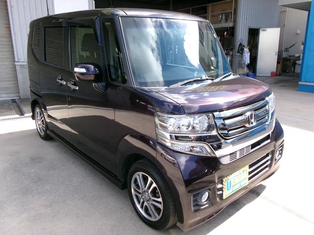 Ｎ－ＢＯＸカスタム Ｇ・Ｌパッケージ　両側パワースライドドア・ナビ・フルセグＴＶ・Ｂｌｕｅｔｏｏｔｈ・バックカメラ