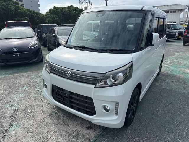 スペーシアカスタム ＸＳリミテッド　ワンセグナビテレビ　両側パワースライドドア　ブレーキサポート　ＥＴＣ　プッシュスタート　スマートキー（7枚目）