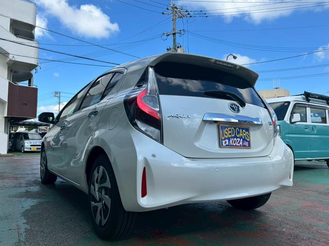 アクア Ｓスタイルブラック　純正ＮＡＶＩ＆ＴＶ・バックモニター・Ｂｌｕｅｔｏｏｔｈ・車線逸脱警報装置・スマートキー×２個・ステアリングスイッチ・ライトレベライザー・横すべり防止装置・プッシュスタート・コーナーセンサー（70枚目）