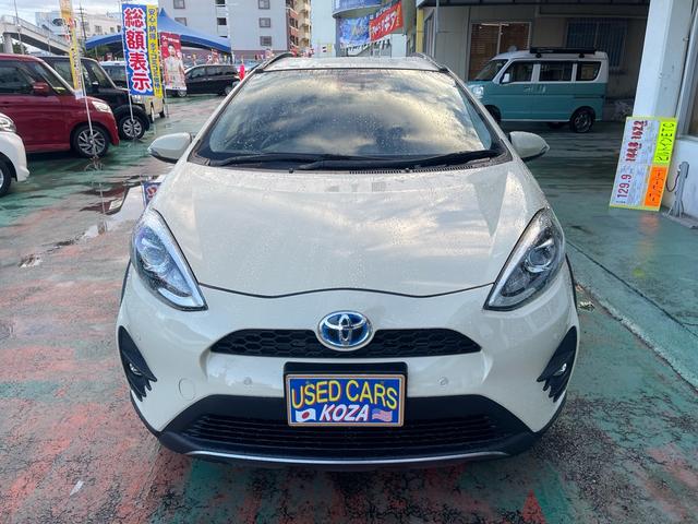 アクア クロスオーバー 純正NAVI&TV・バックモニター・Bluetooth・ステアリングスイッチ・コーナーセンサー・トヨタセーフティーセンス・車線逸脱警報装置・オートハイビーム・ルーフレール・ハーフレザーシート(14枚目)