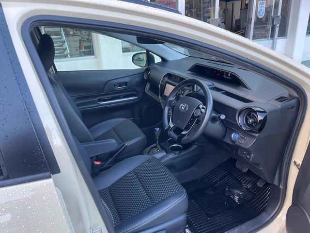 アクア クロスオーバー 純正NAVI&TV・バックモニター・Bluetooth・ステアリングスイッチ・コーナーセンサー・トヨタセーフティーセンス・車線逸脱警報装置・オートハイビーム・ルーフレール・ハーフレザーシート(16枚目)