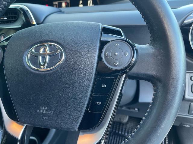 アクア クロスオーバー 純正NAVI&TV・バックモニター・Bluetooth・ステアリングスイッチ・コーナーセンサー・トヨタセーフティーセンス・車線逸脱警報装置・オートハイビーム・ルーフレール・ハーフレザーシート(34枚目)