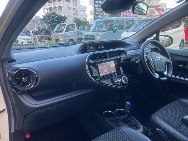 アクア クロスオーバー 純正NAVI&TV・バックモニター・Bluetooth・ステアリングスイッチ・コーナーセンサー・トヨタセーフティーセンス・車線逸脱警報装置・オートハイビーム・ルーフレール・ハーフレザーシート(63枚目)