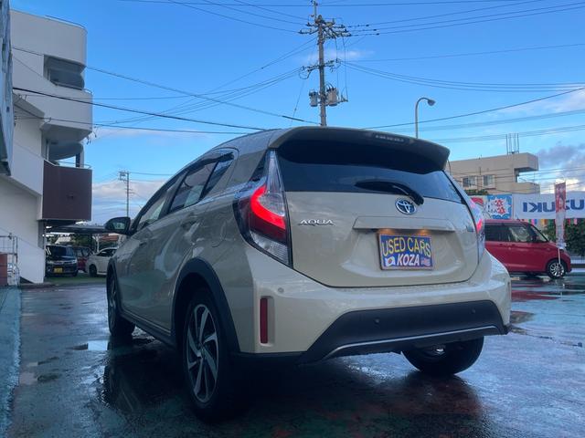 アクア クロスオーバー 純正NAVI&TV・バックモニター・Bluetooth・ステアリングスイッチ・コーナーセンサー・トヨタセーフティーセンス・車線逸脱警報装置・オートハイビーム・ルーフレール・ハーフレザーシート(67枚目)