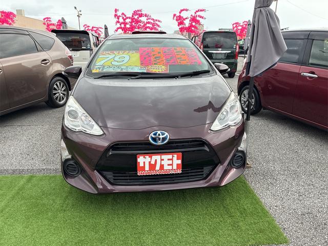 アクア Ｓ　ハイブリッド　ナビ　プッシュスタート　スマートキー　ステリングスイッチ（2枚目）