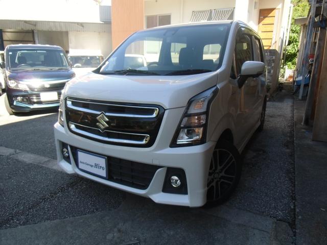 ワゴンＲスティングレー ハイブリッドＴ　ターボ　ＳＤナビＴＶ　バックモニター　全方位モニター装着車（2枚目）