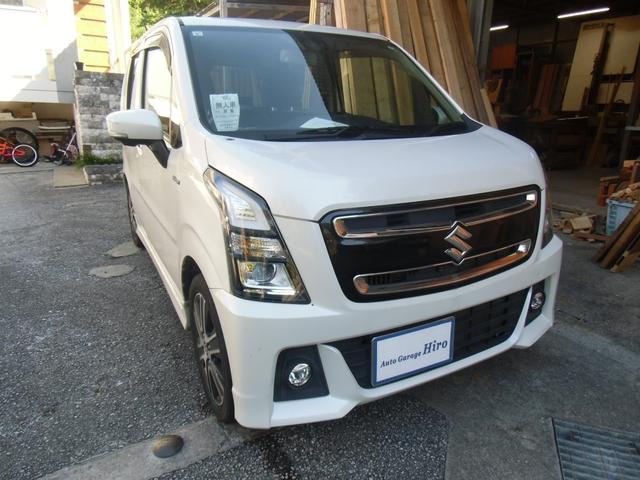 ワゴンＲスティングレー ハイブリッドＴ　ターボ　ＳＤナビＴＶ　バックモニター　全方位モニター装着車（3枚目）