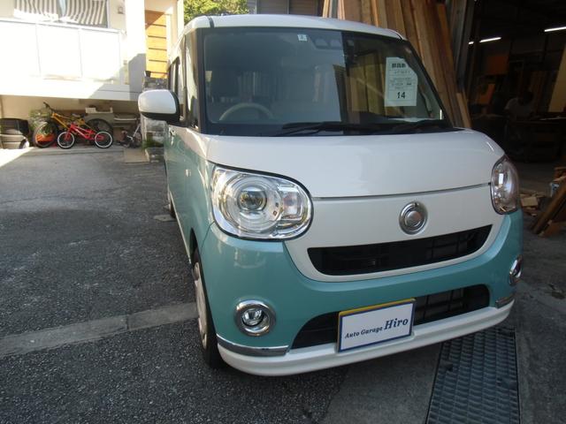 ムーヴキャンバス Ｇメイクアップ　ＳＡＩＩＩ　ＳＤナビＴＶ　バックモニター　両側電動スライドドア