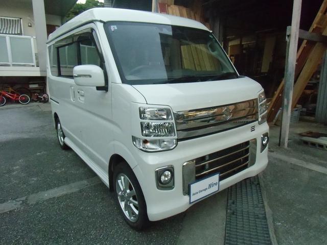 エブリイワゴン ＰＺターボスペシャル　ハイルーフ　ＳＤナビＴＶ　両側電動スライドドア　オートステップ