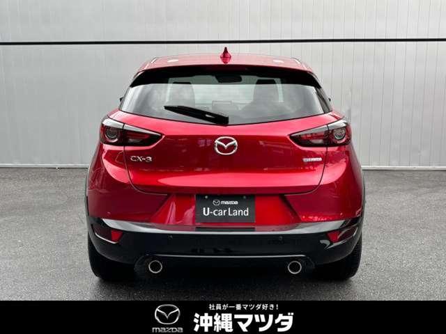 力強い印象を持たせるリアビュー。