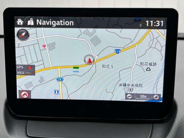 純正ナビＳＤカード搭載。知らない街へ行ってみたい…そんな時でもナビがあればへっちゃらですね。