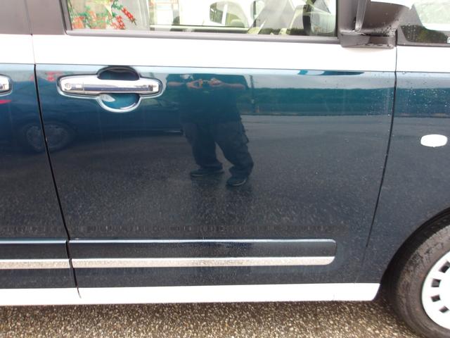 ムーヴキャンバス ストライプスＧ　衝突被害軽減ブレーキ　アイドリングストップ　白線逸脱警報　コーナーセンサー　誤発進抑制　横滑り防止装置　両側パワースライドドア　スマートキー　盗難防止装置　地デジ　ナビ　ＤＶＤ　ＳＤ　ＨＤＭＩ　ＥＴＣ（18枚目）