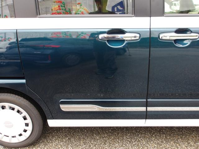 ムーヴキャンバス ストライプスＧ　衝突被害軽減ブレーキ　アイドリングストップ　白線逸脱警報　コーナーセンサー　誤発進抑制　横滑り防止装置　両側パワースライドドア　スマートキー　盗難防止装置　地デジ　ナビ　ＤＶＤ　ＳＤ　ＨＤＭＩ　ＥＴＣ（19枚目）