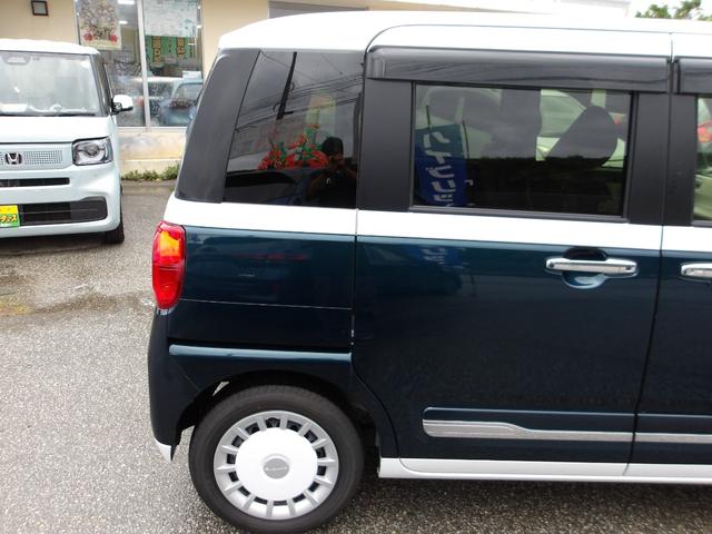 ムーヴキャンバス ストライプスＧ　衝突被害軽減ブレーキ　アイドリングストップ　白線逸脱警報　コーナーセンサー　誤発進抑制　横滑り防止装置　両側パワースライドドア　スマートキー　盗難防止装置　地デジ　ナビ　ＤＶＤ　ＳＤ　ＨＤＭＩ　ＥＴＣ（20枚目）