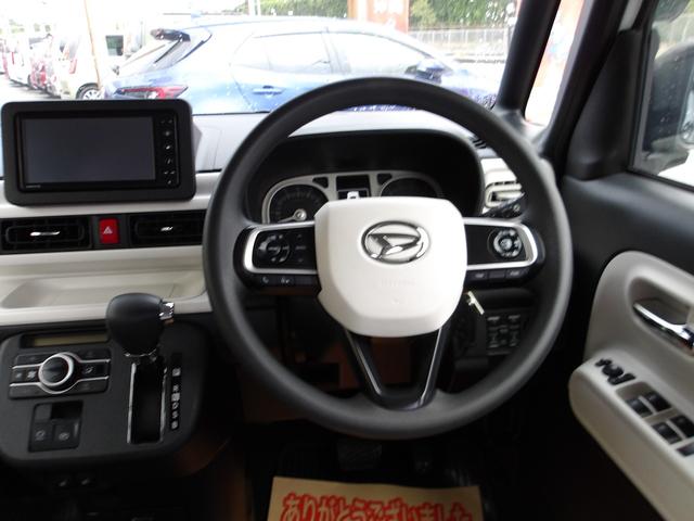 ムーヴキャンバス ストライプスＧ　衝突被害軽減ブレーキ　アイドリングストップ　白線逸脱警報　コーナーセンサー　誤発進抑制　横滑り防止装置　両側パワースライドドア　スマートキー　盗難防止装置　地デジ　ナビ　ＤＶＤ　ＳＤ　ＨＤＭＩ　ＥＴＣ（30枚目）