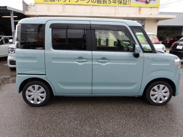 フレアワゴン ハイブリッドＸＳ　衝突被害軽減ブレーキ　白線逸脱警報　誤発進抑制　パーキングセンサー　横滑り防止装置　ＬＥＤヘッドライト　電動格納ドアミラー　盗難防止　地デジ　ナビ　ＤＶＤ　Ｂｌｕｅｔｏｏｔｈ　アラウンドビューモニター（4枚目）