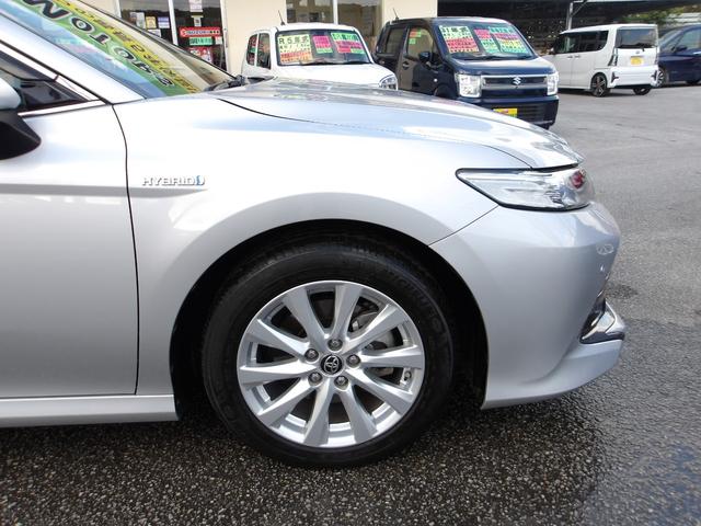 カムリ G 純正ナビ DVD Bluetooth バックモニター ETC LEDヘッドライト スペアキー パワーシート スペアタイヤ 衝突被害軽減ブレーキ 誤発進抑制機能 サイドエアバッグ クルーズコントロール(18枚目)