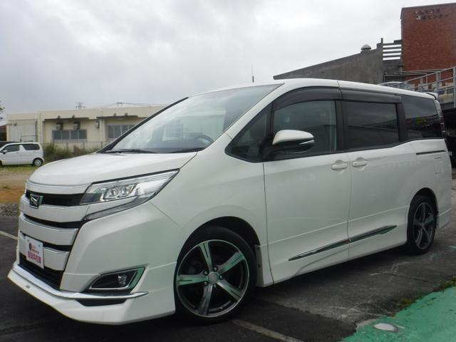 ノア Ｘ　モデリスタエアロ・ワンオーナ車・ＬＥＤヘッドライト・フルセグＴＶナビ・バックカメラ・Ｂｌｕｅｔｏｏｔｈオーディオ・社外１８インチアルミホイール（4枚目）