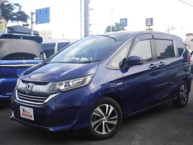 フリードハイブリッド ハイブリッド・ＥＸ　ワンオーナー・走行３５，０００Ｋｍ・フルセグＴＶナビ・バックカメラ・Ｂｌｕｅｔｏｏｔｈオーディオ・左右パワースライドドア・ＥＴＣ