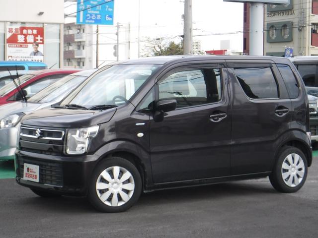 ワゴンR ハイブリッドFX ワンオーナ車・整備記録・DVDBluetoothオーディオ・プッシュスタート・HUD(5枚目)