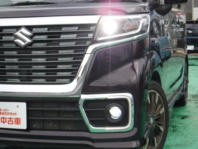 スペーシアカスタム ハイブリッドXS ワンオーナー・整備記録・プッシュスタート・マイルドHYBRID・左右パワースライドドア・フルセグTVナビ・Bluetoothオーディオ・スズキドライブレコーダー・レザー調シートカバー(3枚目)