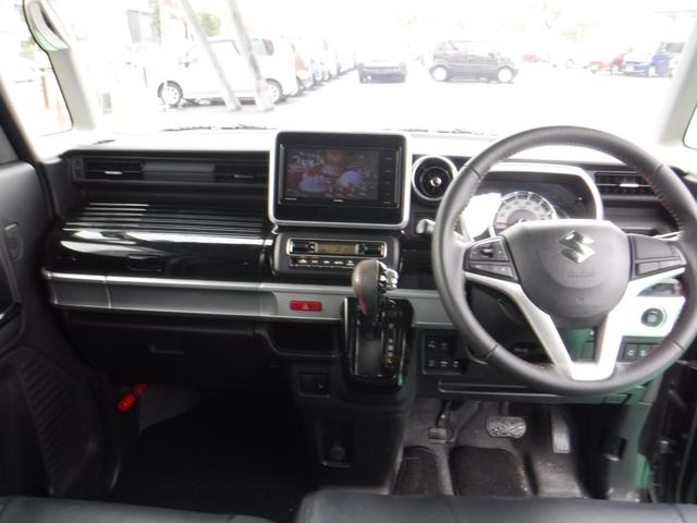 スペーシアカスタム ハイブリッドXS ワンオーナー・整備記録・プッシュスタート・マイルドHYBRID・左右パワースライドドア・フルセグTVナビ・Bluetoothオーディオ・スズキドライブレコーダー・レザー調シートカバー(11枚目)