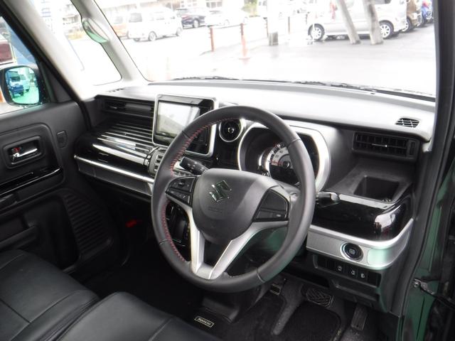 スペーシアカスタム ハイブリッドXS ワンオーナー・整備記録・プッシュスタート・マイルドHYBRID・左右パワースライドドア・フルセグTVナビ・Bluetoothオーディオ・スズキドライブレコーダー・レザー調シートカバー(12枚目)