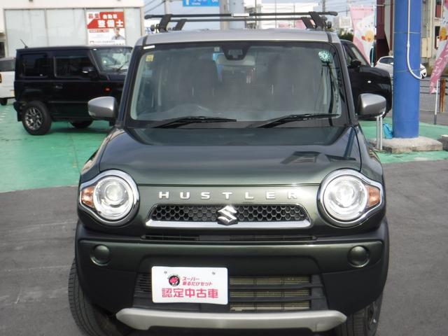 ハスラー ＦリミテッドＩＩ　ワンオーナ車・整備記録・ＬＥＤヘッドライト・イクリプスナビＴＶ・プッシュスタート・ＥＴＣ・ルーフキャリア（4枚目）