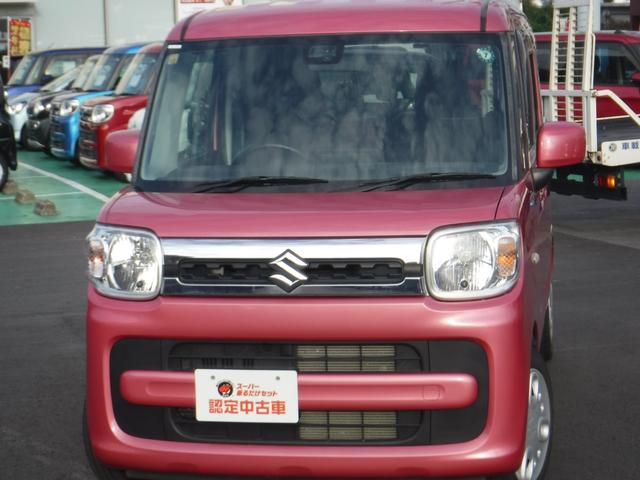 スペーシア&nbsp;ハイブリッドＸ　ワンオーナ車・走行３２，０００Ｋｍ・整備記録・フルセグＴＶナビ・Ｂｌｕｅｔｏｏｔｈオーディオ・リアサーキュレーター・プッシュスタート・左右パワースライドドア