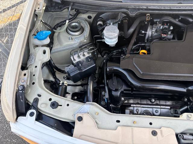 アルトラパン Ｘ　純正ＣＤオーディオ　ベンチシート　プッシュスタート　スマートキー２個　電動格納ミラー　ライトレベライザー　取説　ウィンカーミラー　ホワイトルーフ　サイドスカート　純正アルミ（33枚目）