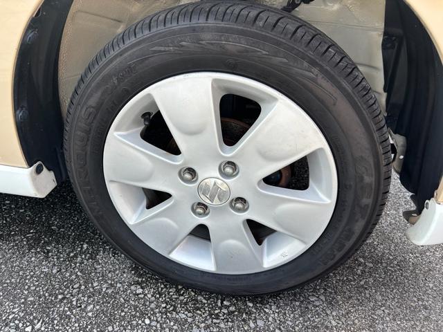 アルトラパン Ｘ　純正ＣＤオーディオ　ベンチシート　プッシュスタート　スマートキー２個　電動格納ミラー　ライトレベライザー　取説　ウィンカーミラー　ホワイトルーフ　サイドスカート　純正アルミ（35枚目）