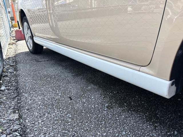 アルトラパン Ｘ　純正ＣＤオーディオ　ベンチシート　プッシュスタート　スマートキー２個　電動格納ミラー　ライトレベライザー　取説　ウィンカーミラー　ホワイトルーフ　サイドスカート　純正アルミ（37枚目）