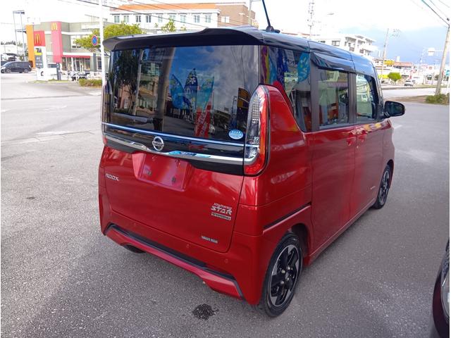 ルークス ハイウェイスター X プロパイロットエディション 両側パワースライドドア・フロントカメラ・サイドカメラ・バックカメラ・全周囲カメラ・レーンアシスト・クリアランスソナー・LEDヘッドランプ・オートライト・オートマチックハイビーム・ベンチシート(9枚目)