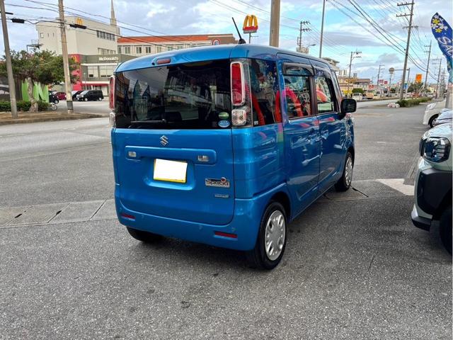 スペーシア ハイブリッドＧ　オートライト・オートマチックハイビーム・キーレスエントリー・スマートキー・ベンチシート・フルフラット・クリアランスソナー（9枚目）