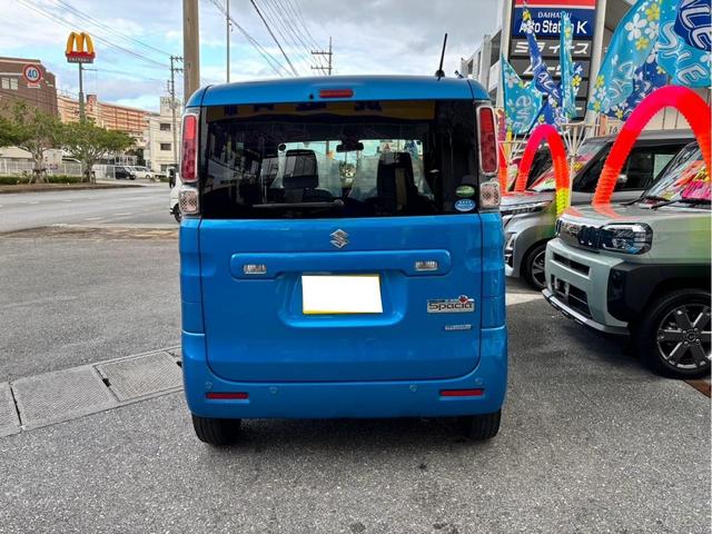 スペーシア ハイブリッドＧ　オートライト・オートマチックハイビーム・キーレスエントリー・スマートキー・ベンチシート・フルフラット・クリアランスソナー（10枚目）