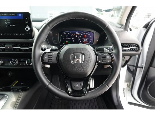 ZR-V e:HEVZ FOPナビ スマートキー、ETC、リアカメラ、カーナビ、オーディオCD、TV、フロアマット、ドアバイザー、マットガード 内地仕入れ防錆済 レザー Bカメラ サイドエアバック パワ-シ-ト ナビTV(16枚目)