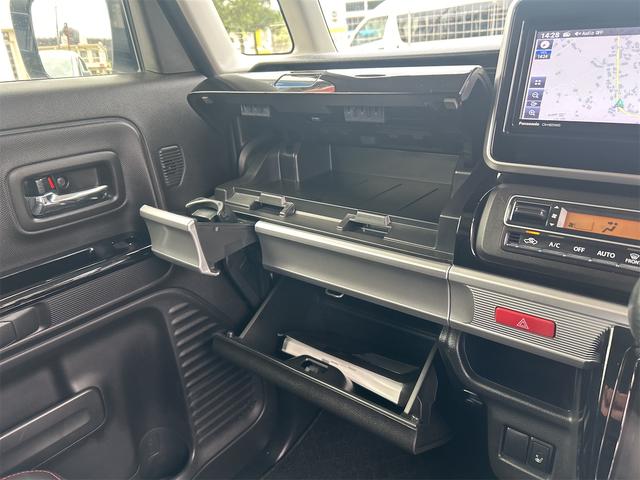 スペーシアカスタム ハイブリッドXS 7型TVナビ/Bカメラ/前後ドラレコ/両側電動SD/衝突軽減システム/クルコン/ハーフレザーシート/LEDフォグ/LEDヘッドライト/天井サーキュレーター/本革巻ハンドル/シートバックテーブル(25枚目)