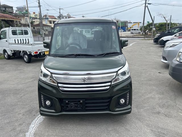 スペーシアカスタム XS 2年保証付/両側電動スラドア/プッシュスタート/運転席シートヒーター/アイドリングストップ/電動格納ミラー/革調シートカバー/15インチ純正AW/ディスチャージライト/フォグランプ(2枚目)