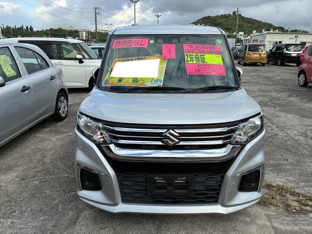 ソリオ G 社外ナビ・Bluetooth・ラジオ・AUX・ドライブレコーダー・バックカメラ・バックセンサー・ETC・左側電動スライドドア・オートライト・オートマチックハイビーム・フルフラット・ウォークスルー(2枚目)