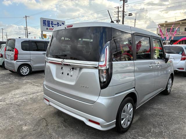 ソリオ G 社外ナビ・Bluetooth・ラジオ・AUX・ドライブレコーダー・バックカメラ・バックセンサー・ETC・左側電動スライドドア・オートライト・オートマチックハイビーム・フルフラット・ウォークスルー(6枚目)