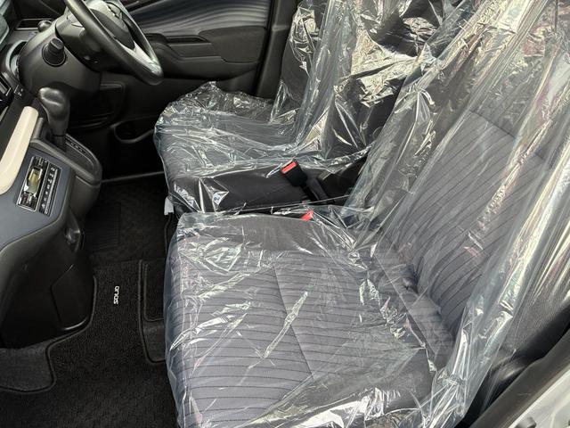 ソリオ G 社外ナビ・Bluetooth・ラジオ・AUX・ドライブレコーダー・バックカメラ・バックセンサー・ETC・左側電動スライドドア・オートライト・オートマチックハイビーム・フルフラット・ウォークスルー(14枚目)