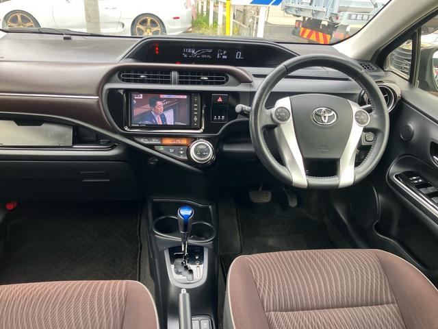 アクア Ｇ　ナビ　バックカメラ　クルーズコントロール　ＴＶ　スマートキー（38枚目）